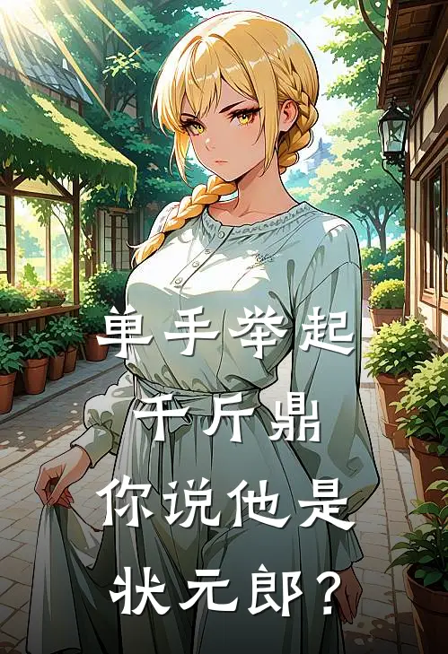 单手举起千斤鼎，你说他是状元郎？