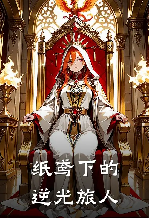 纸鸢下的逆光旅人