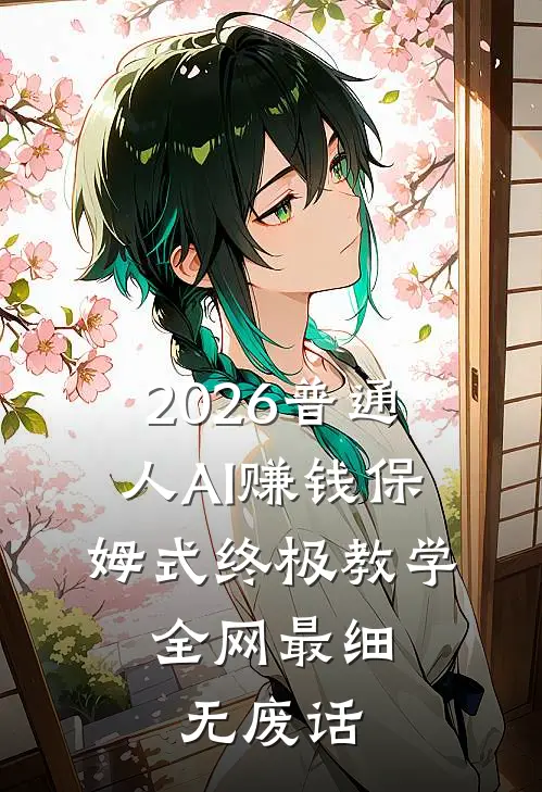 2026普通人AI赚钱保姆式终极教学，全网最细无废话