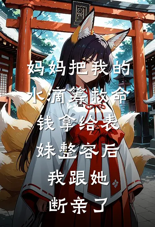 妈妈把我的水滴筹救命钱拿给表妹整容后，我跟她断亲了