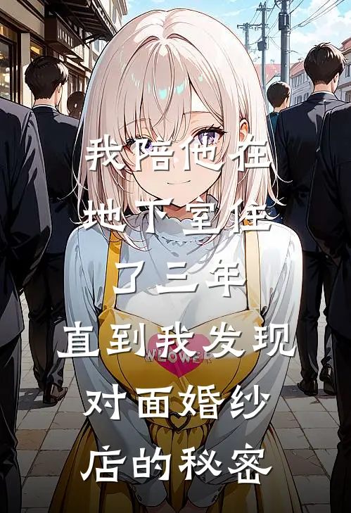 我陪他在地下室住了三年，直到我发现对面婚纱店的秘密