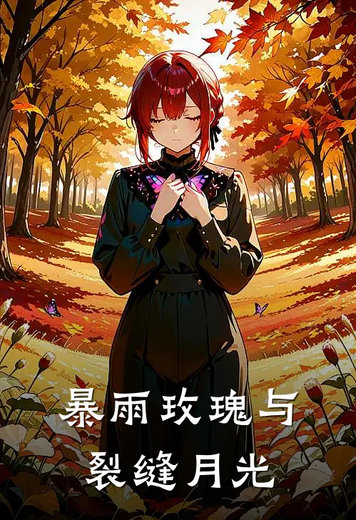 暴雨玫瑰与裂缝月光