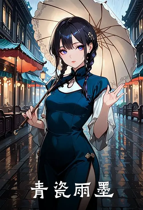 青瓷雨墨