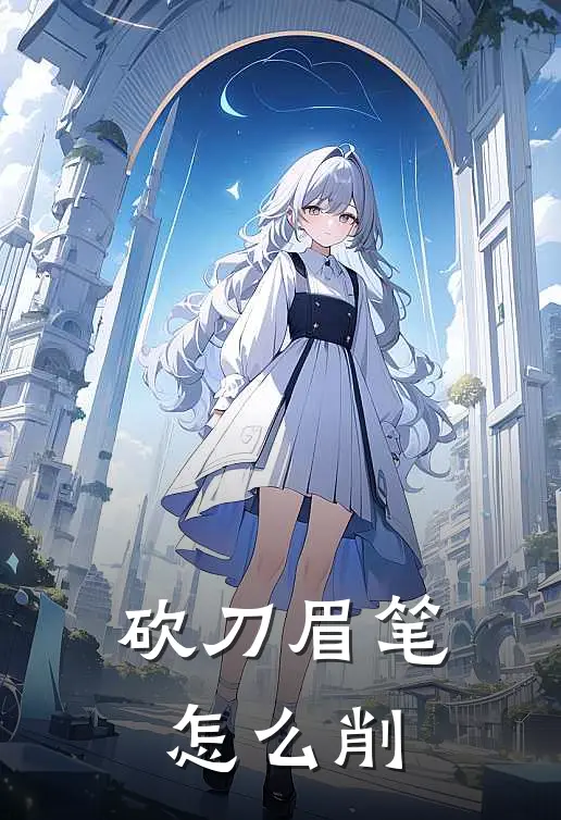 砍刀眉笔怎么削